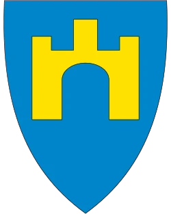 Kommunevåpenet til Sortland - Suortá